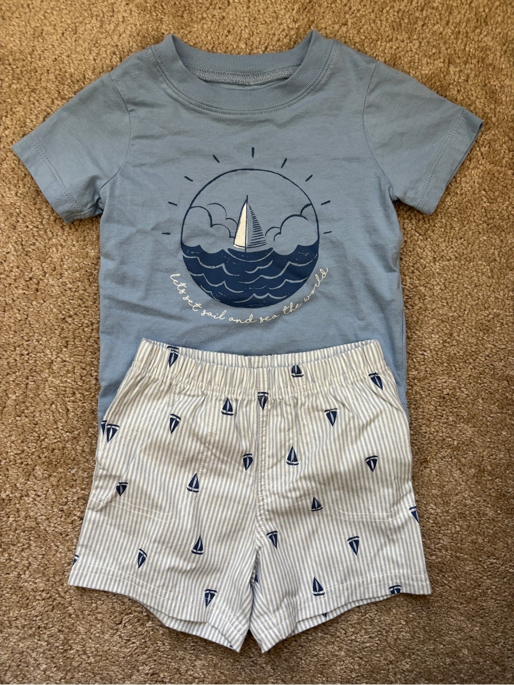 Carter's Sailboat boat Set